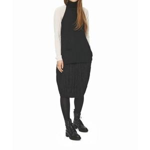 New Bitte Kai Rand Crinkle Plisse Skirt Size XS